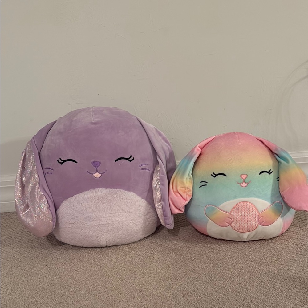 Squishmallows Plush Bunny Duo